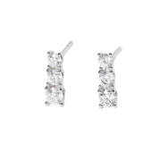 Mabina Orecchini a lobo con trilogy di zirconi 563068